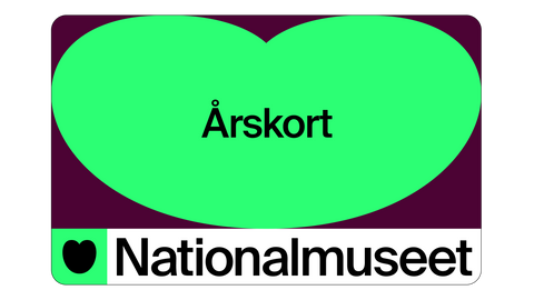 Nationalmuseet årskort for 1 person