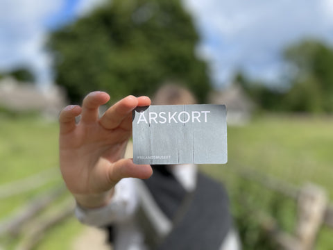Frilandsmuseet årskort for 1 person